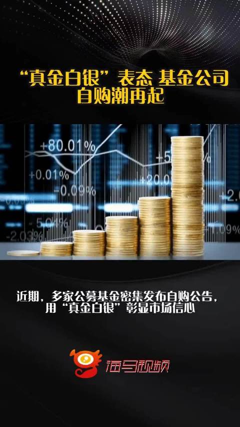公募机构踊跃自购股票型基金,用真金白银传递市场信心 公募机构踊跃自购股票型基金,用真金白银传递市场信心