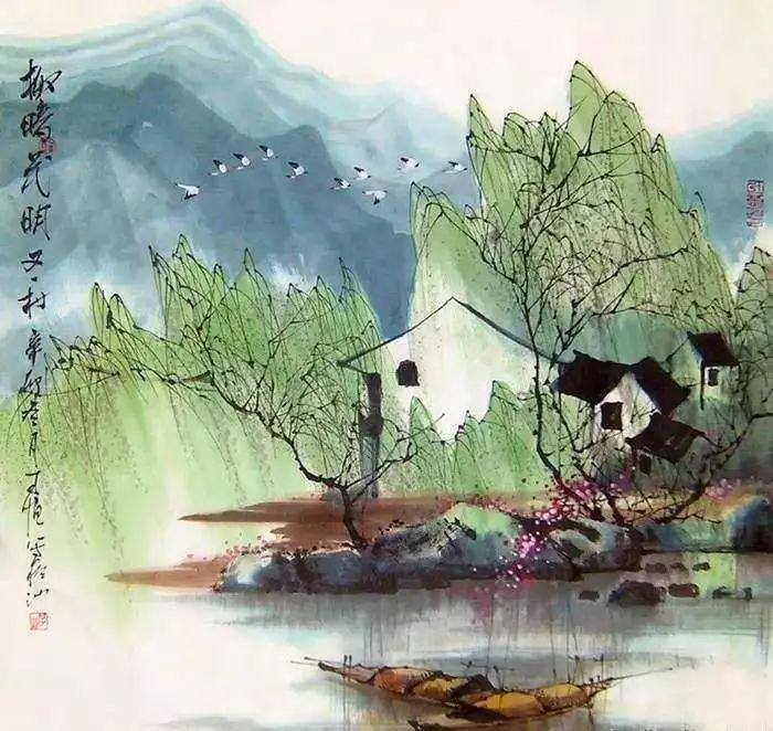 山重水复疑无路，柳暗花明又一村